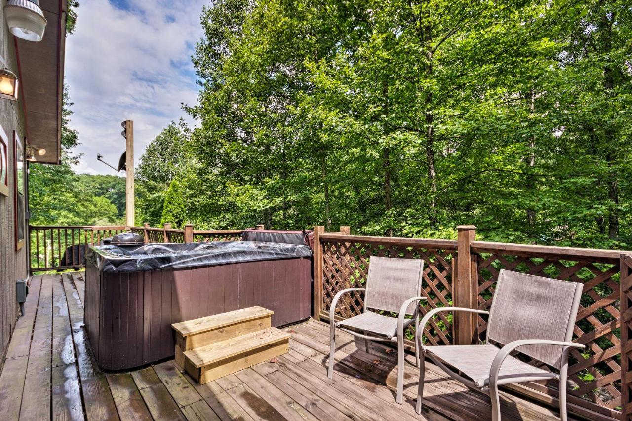 Bryson City Cabin In Smoky Mountains With Hot Tub! Dış mekan fotoğraf