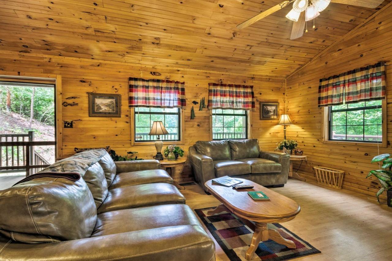 Bryson City Cabin In Smoky Mountains With Hot Tub! Dış mekan fotoğraf